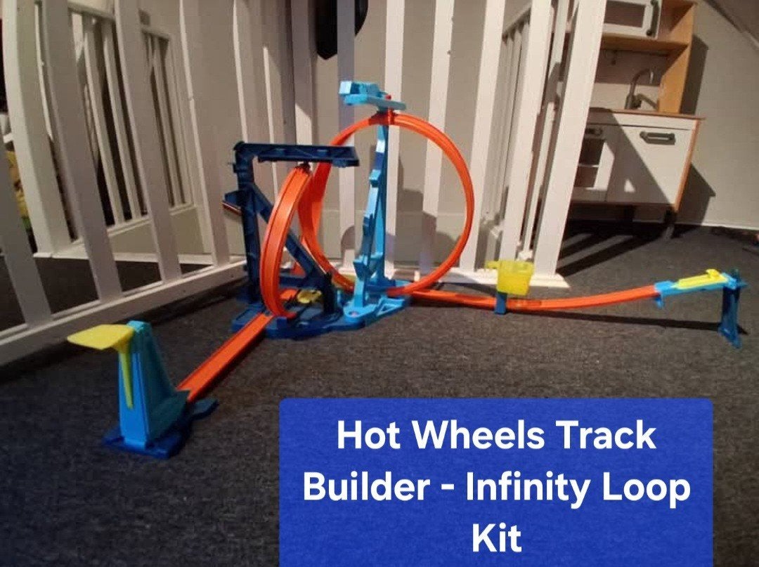 Hot Wheels Racebaan Set: Infinity Loop, Drift Loop & Garage, Ophalen of Verzenden, Hot Wheels, Handmatig, Met looping