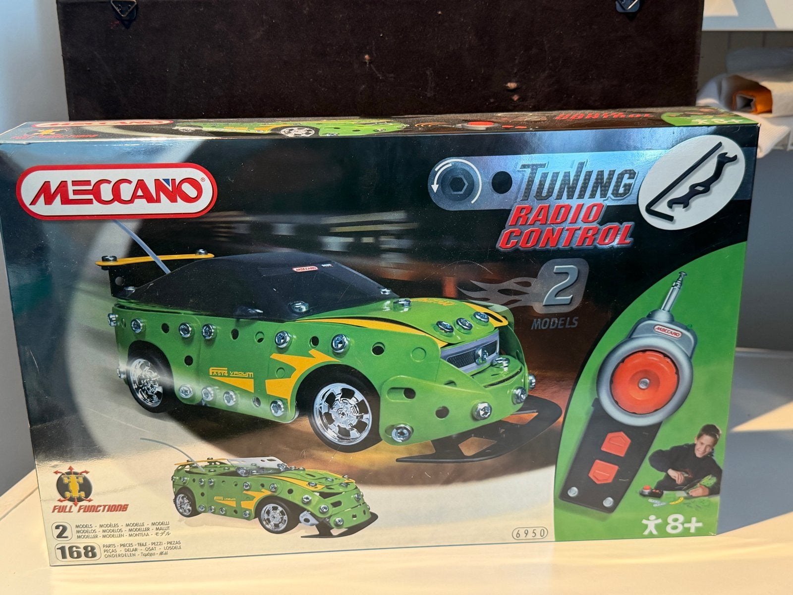 Meccano Tuning Radio Control Auto Bouwpakket, Hobby en Vrije tijd, Overige merken, Auto, Groter dan 1:32, Ophalen of Verzenden