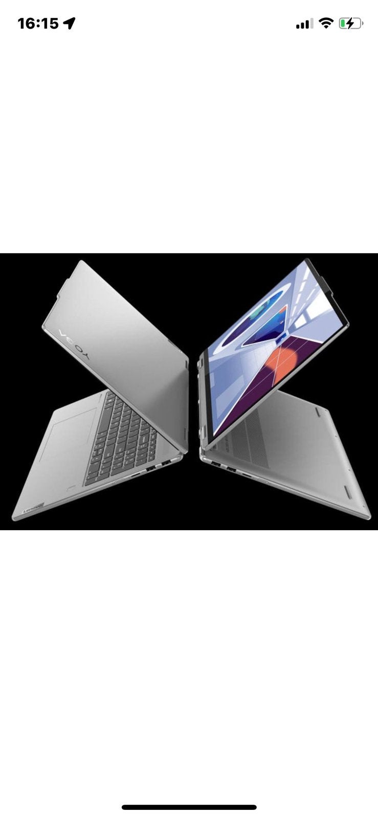 Lenovo Yoga 7 2-in-1 nieuw in doos intel core ultra 5 qwert, Computers en Software, Windows Laptops, Ophalen of Verzenden, Zo goed als nieuw