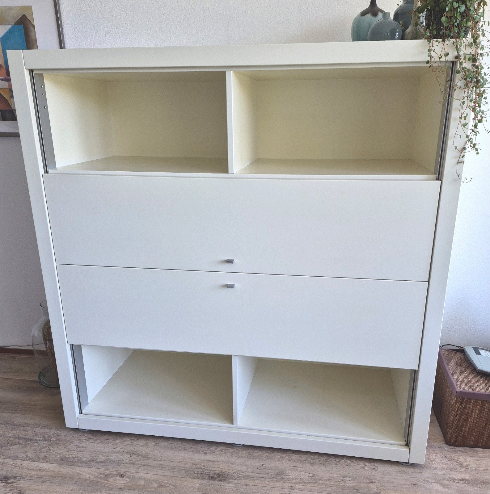 Hülsta vintage tv-kast met schuifdeuren en lades, Gebruikt, 150 tot 200 cm, Ophalen of Verzenden, Modern