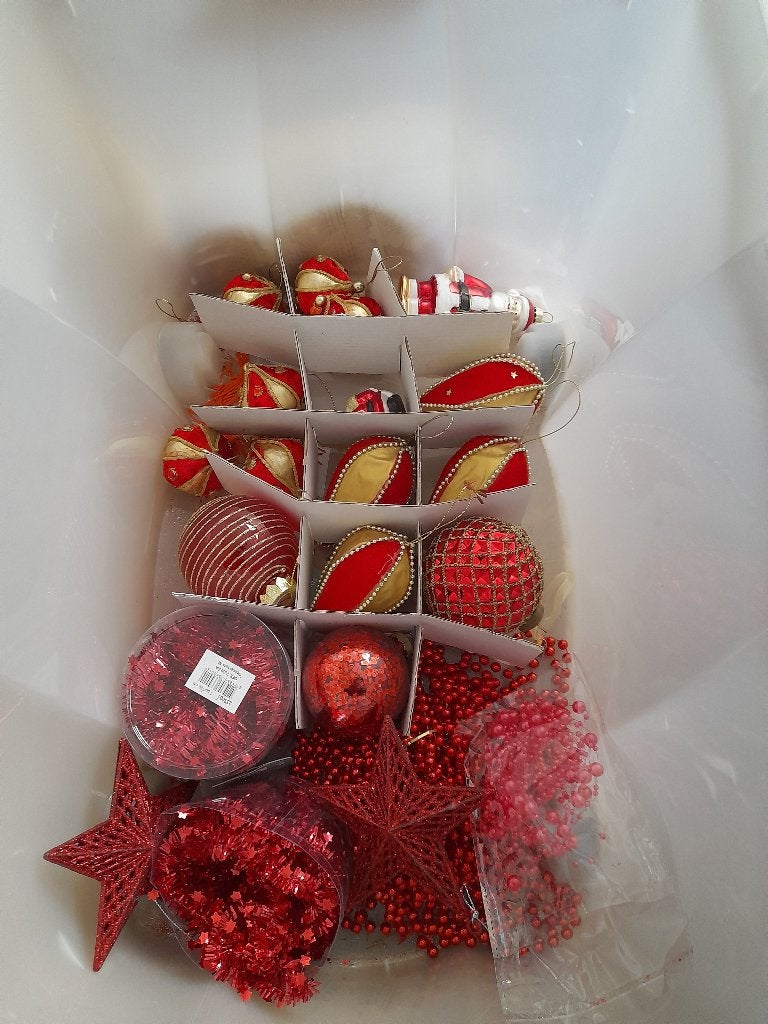 kerstboomversiering, Ophalen, Zo goed als nieuw