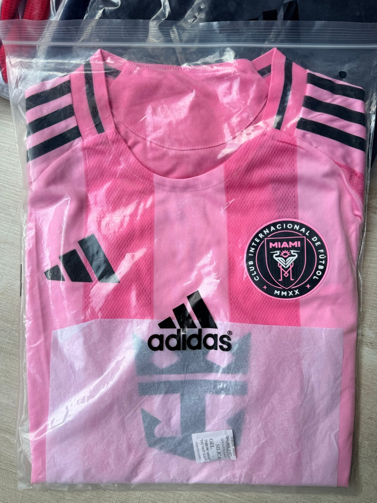 Adidas Inter Miami CF Thuisshirt Roze, Kleding | Heren, Sportkleding, Nieuw, Voetbal, Overige maten, Roze, Ophalen of Verzenden