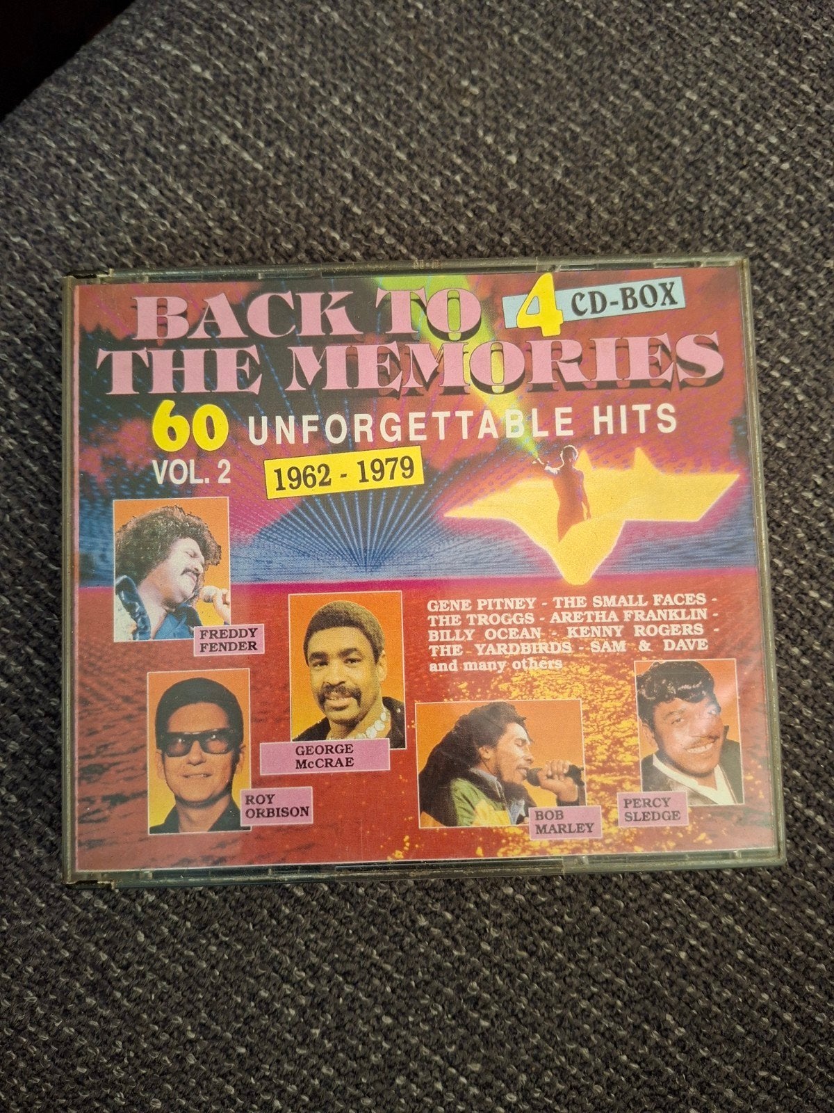 CD - Back To The Memories 1962-1979 - 4 CD BOX, Verzenden, Zo goed als nieuw, Pop