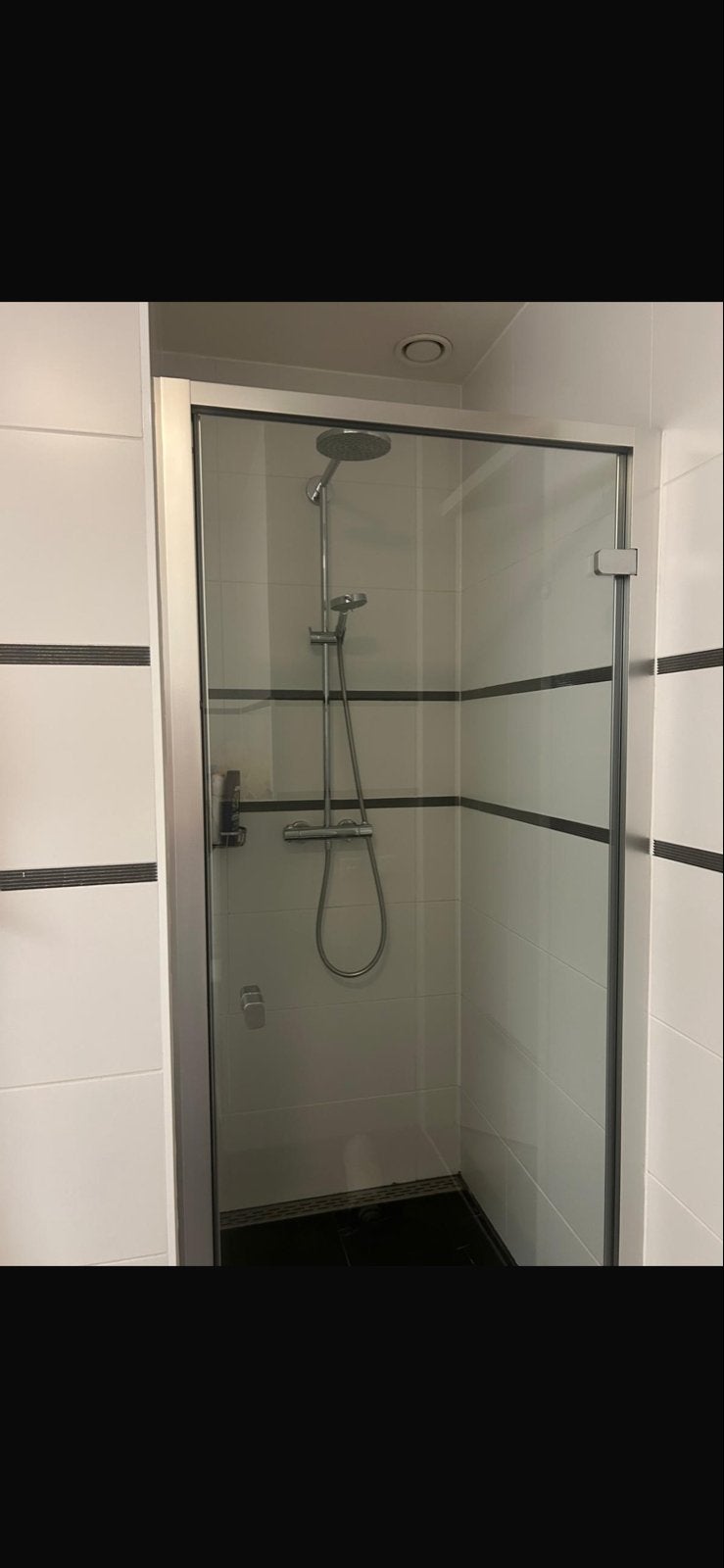 Douchecabine glazen deur tekoop is drie jaar oud, Ophalen of Verzenden, Zo goed als nieuw, Glas, Douche