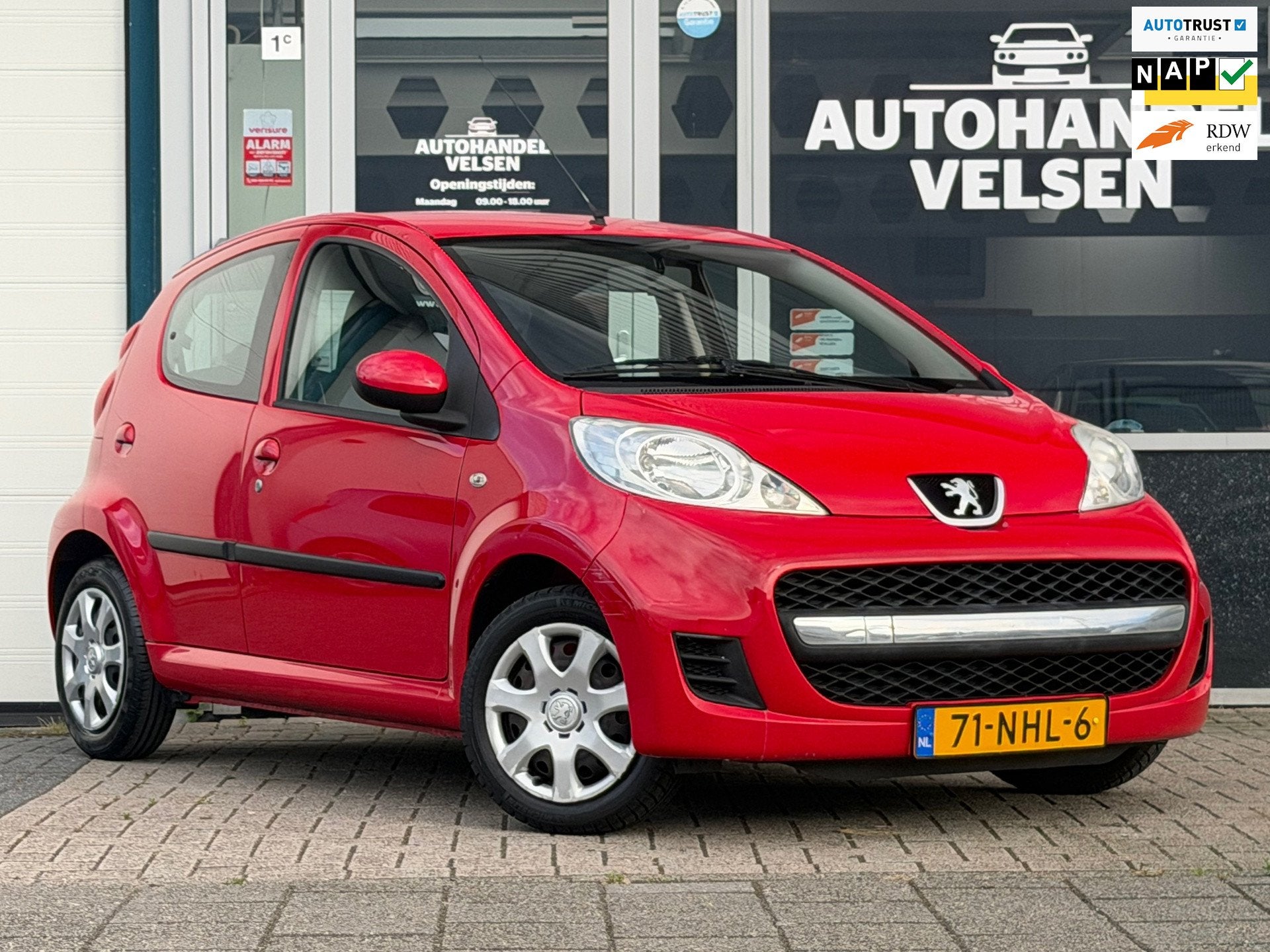 Peugeot 107 1.0-12V XS NL Auto Nap, Voorwielaandrijving, Gebruikt, 4 stoelen, 68 pk
