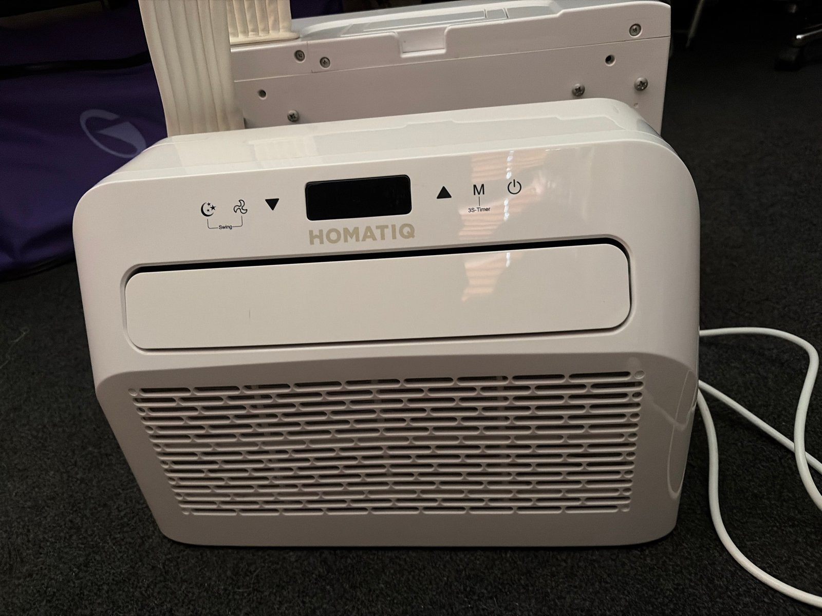 Homatiq caravan airco met buitenunit - Zo goed als nieuw, Timer, 3 snelheden of meer, Ophalen of Verzenden, Zo goed als nieuw
