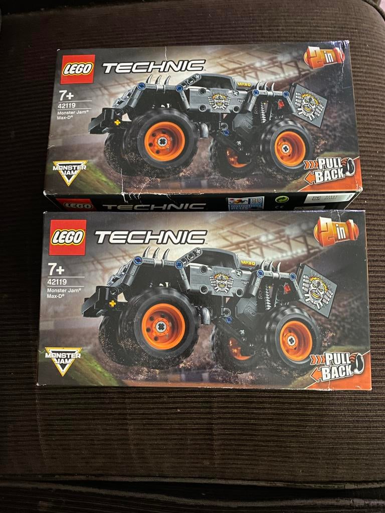2 lego Monster Jam 42119 nieuw, Kinderen en Baby's, Speelgoed | Duplo en Lego, Lego, Nieuw, Ophalen of Verzenden, Complete set
