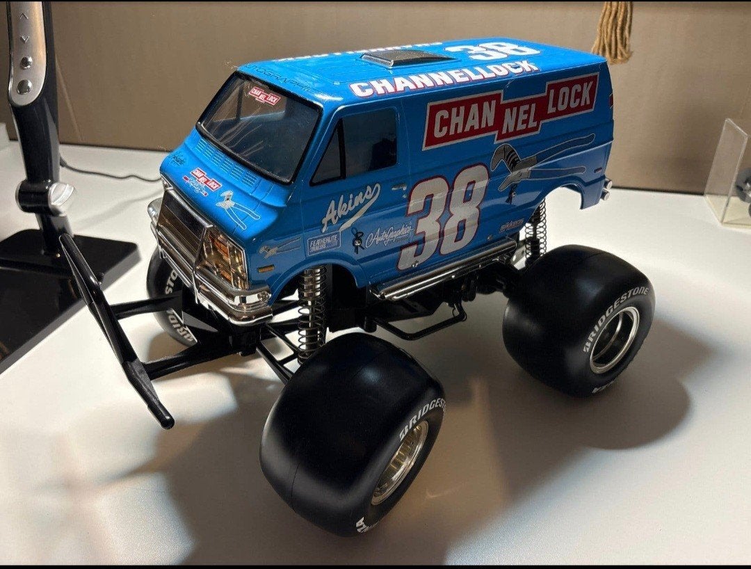Nieuwe Custom Tamiya Lunchbox RC Auto - Zeer Gedetailleerd, Hobby en Vrije tijd, Elektro, Auto offroad, Nieuw, Ophalen of Verzenden