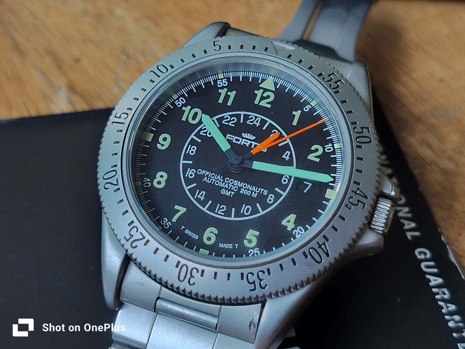 Uniek Fortis Official Cosmonauts GMT Automatic Horloge, Ophalen of Verzenden, Gebruikt, Overige merken