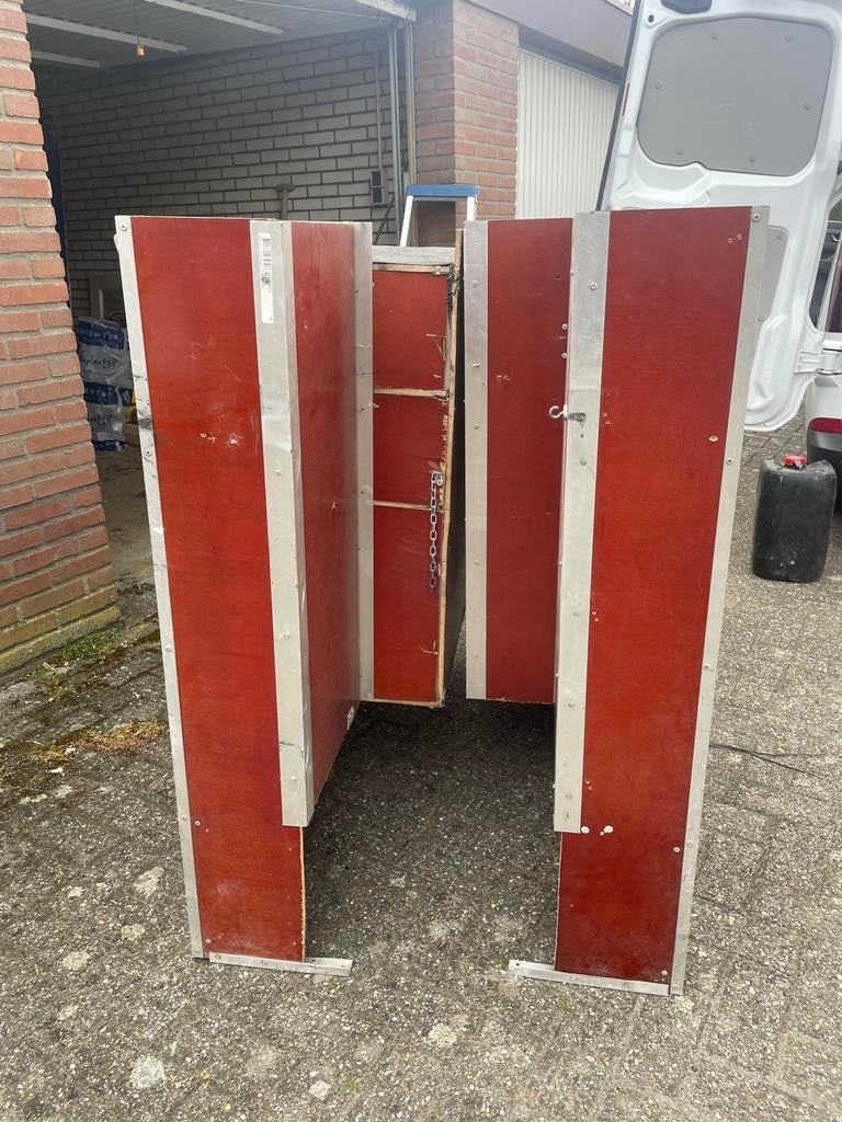 Gebruikte Bedrijfswageninrichting Betonplex, Ophalen of Verzenden, Gebruikt, Universele onderdelen