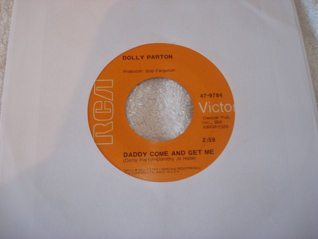Dolly Parton  Daddy Come And Get Me   USA   Orgineel, Originele persing, Ophalen of Verzenden, Zo goed als nieuw, Country en Western