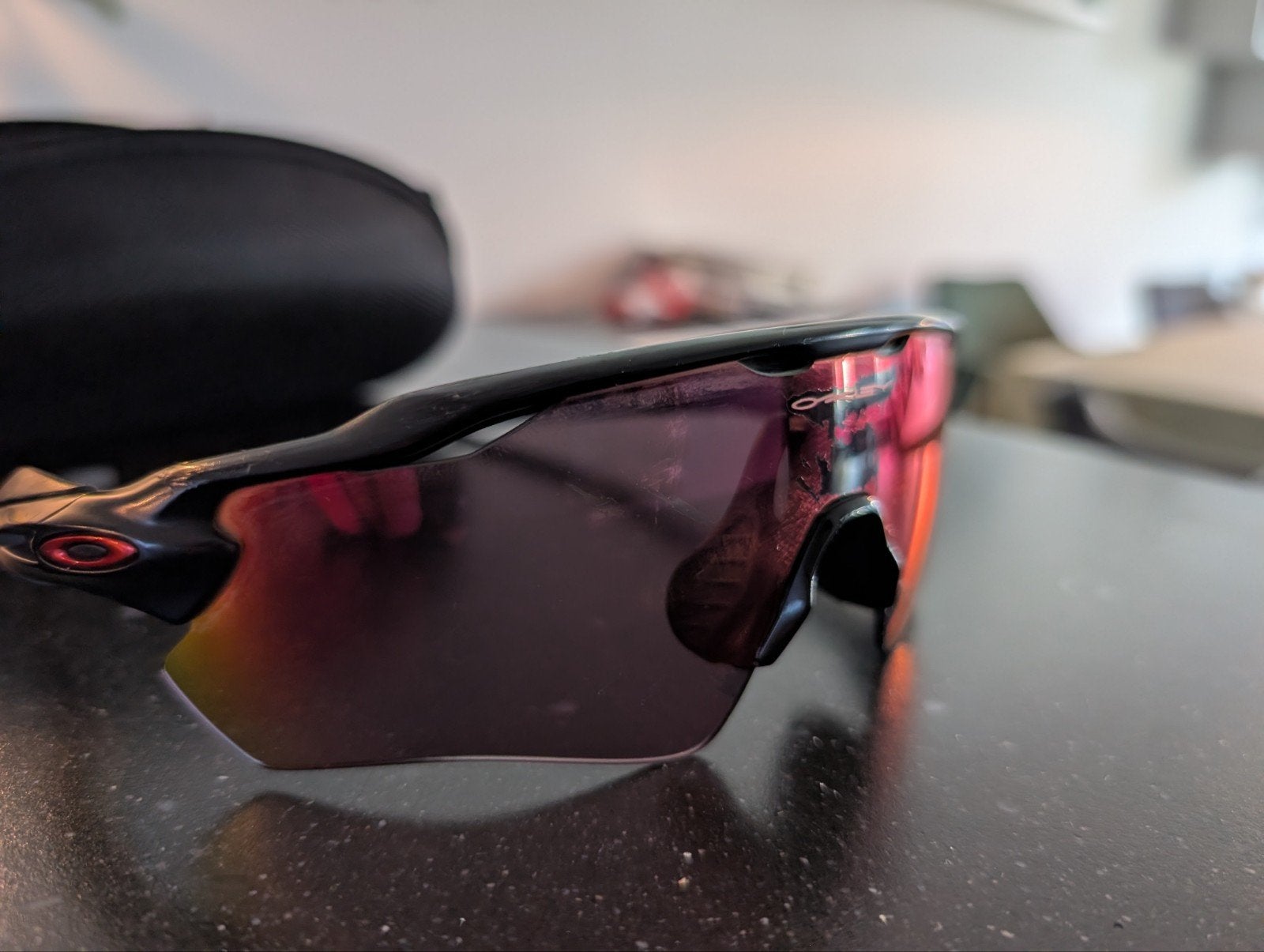 Oakley Radar Path EV Primz Road, Gebruikt, Zwart, Ophalen of Verzenden, Oakley