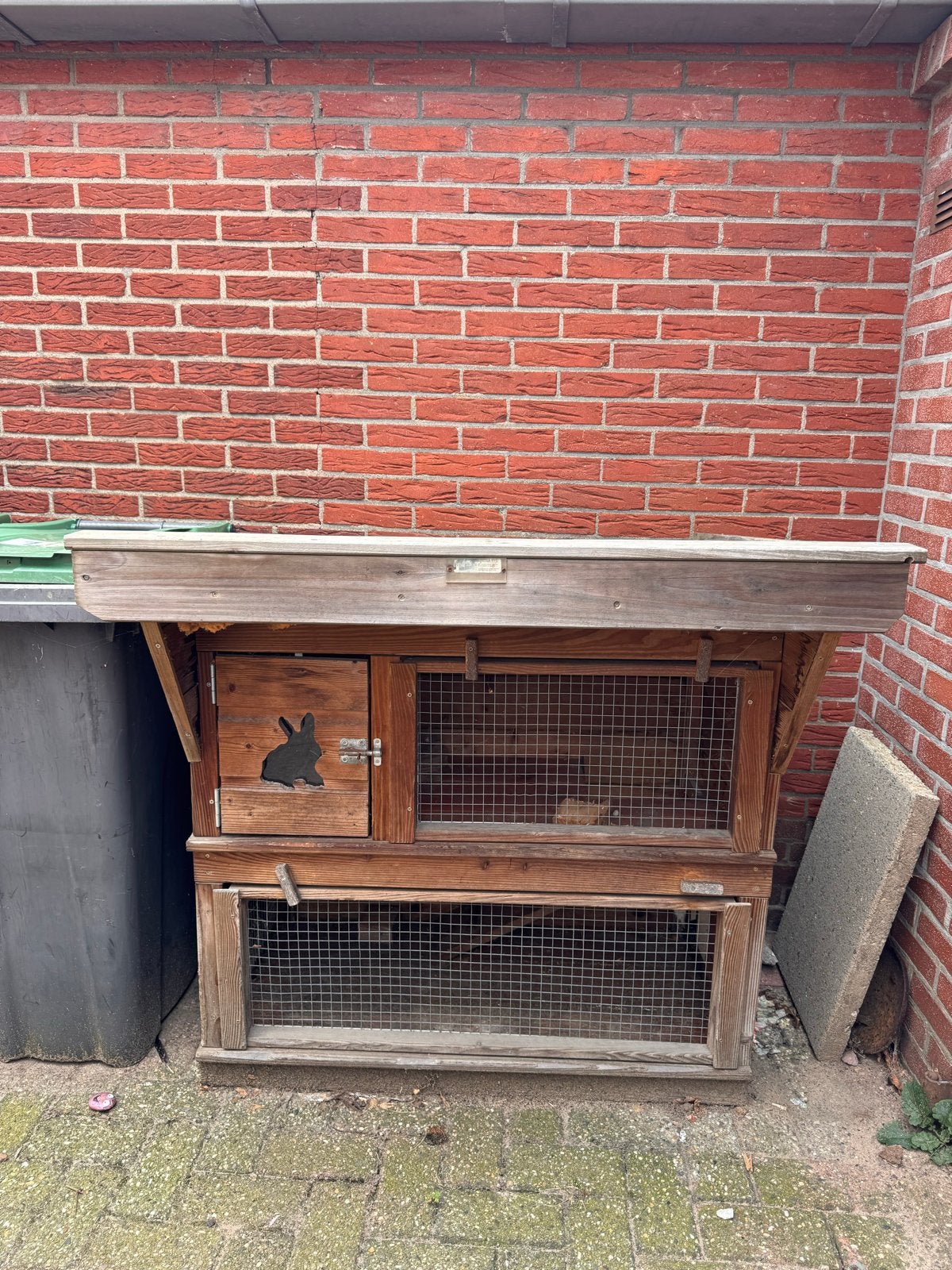 Konijnenhok voor buiten, Dieren en Toebehoren, Ophalen, 90 cm of meer, Konijn, Hok