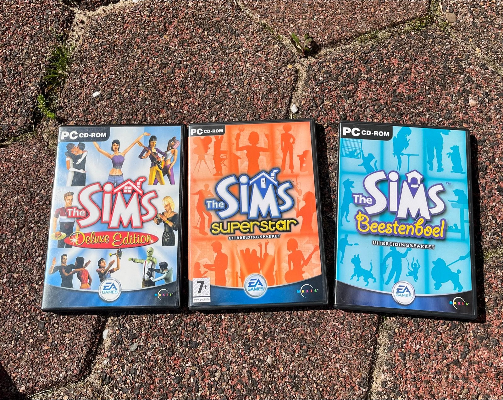 The Sims PC Spellen - Deluxe, Superstar & Beestenboel, Gebruikt, 1 speler, Ophalen of Verzenden, Vanaf 7 jaar