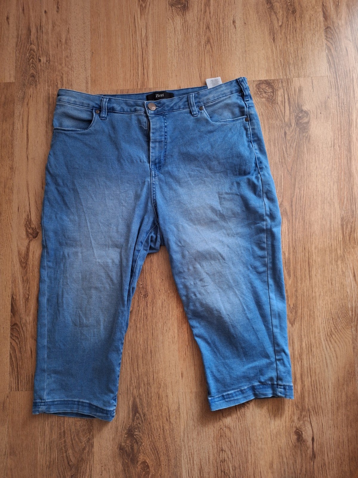 Zizzi Capri Jeans Maat 48, Zizzi, Blauw, Maat 46/48 (XL) of groter, Ophalen of Verzenden