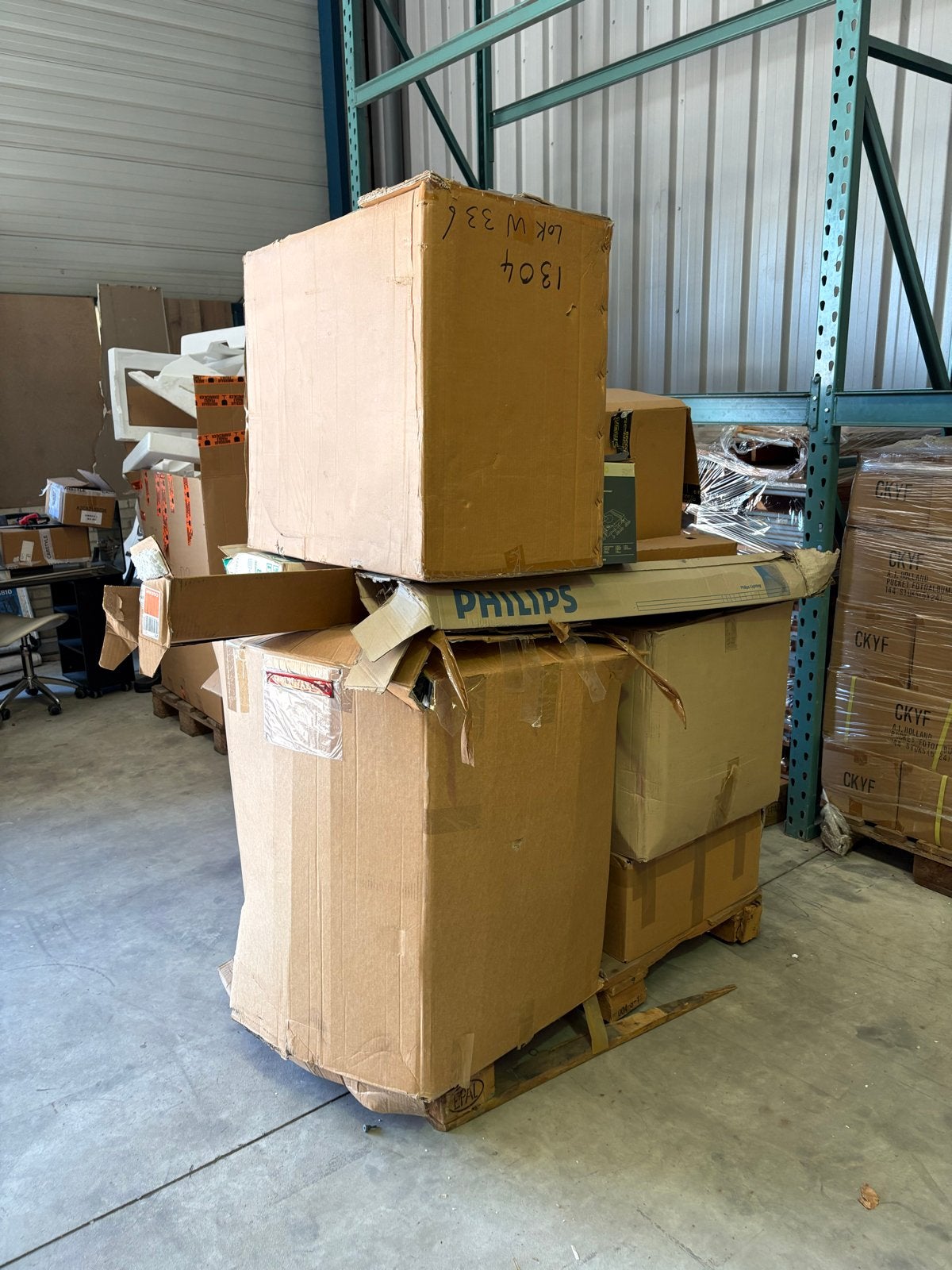 Rommelmarkt spullen pallet vol, Ophalen of Verzenden, Nieuw