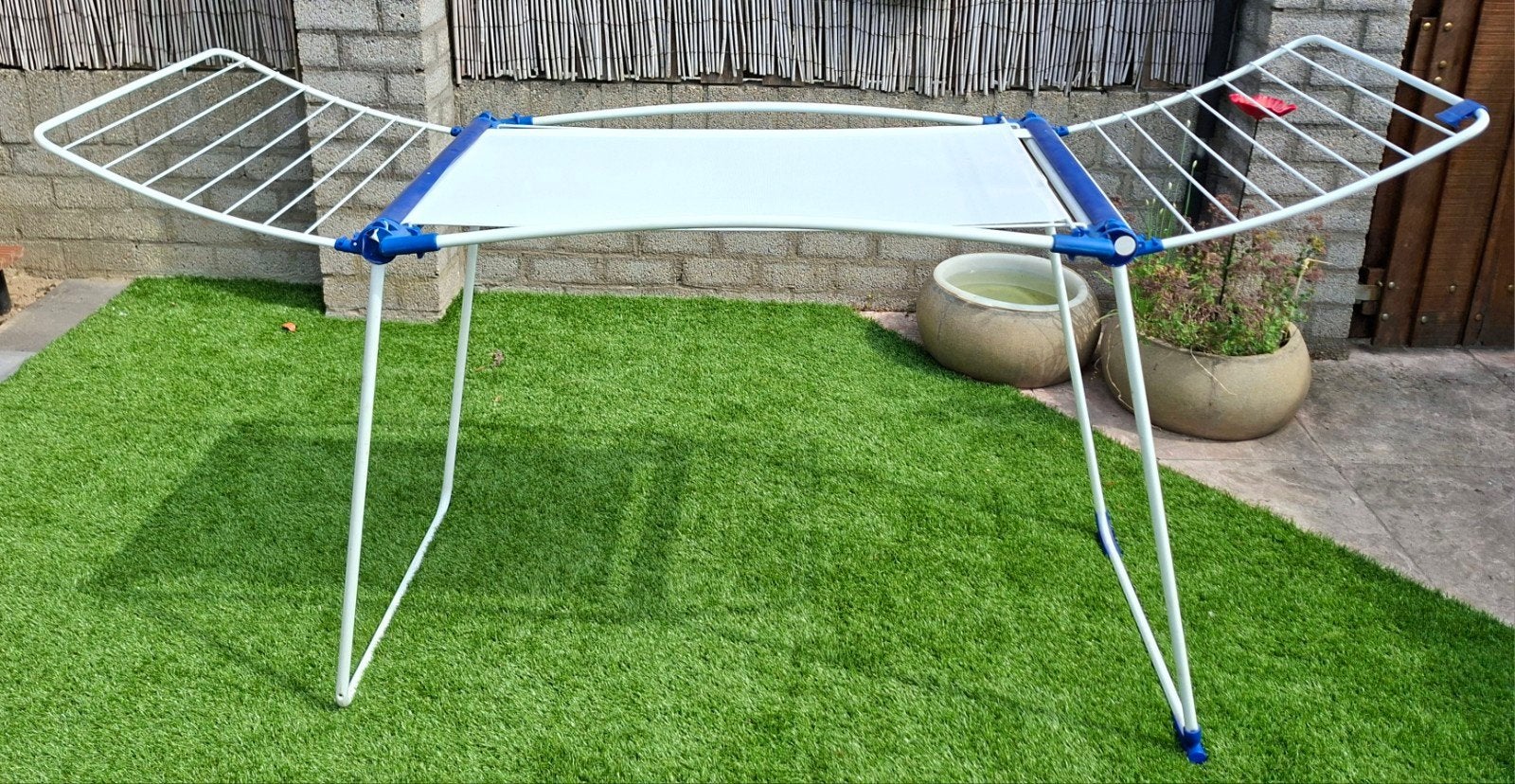 Droogrek Leifheit Pegasus 180 Solid, Tuin en Terras, Droogmolens en Wasrekken, Ophalen, Gebruikt, Wasrek