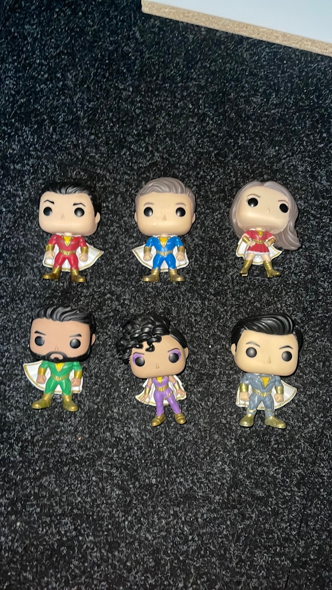 Volledig Shazam Funko Team, Ophalen, Zo goed als nieuw