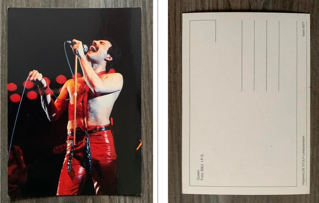 Freddy Mercury (Queen) AnsichtKaart, Ophalen of Verzenden
