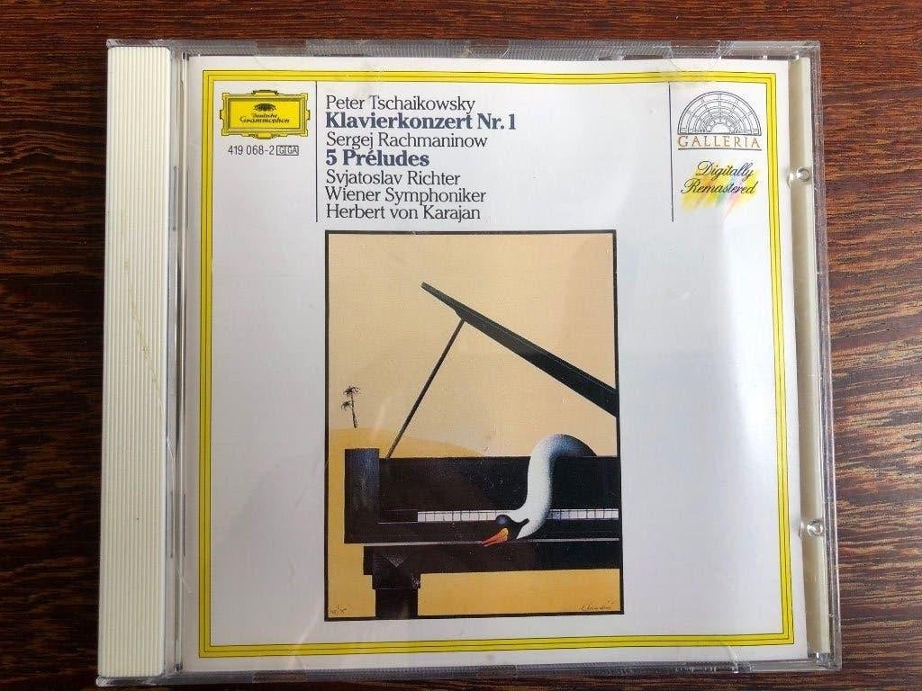 ( Tschaikowski / Rachmaninow - Klavierkonzert 1 / 5 Préludes, Ophalen of Verzenden, Classicisme, Zo goed als nieuw, Orkest of Ballet