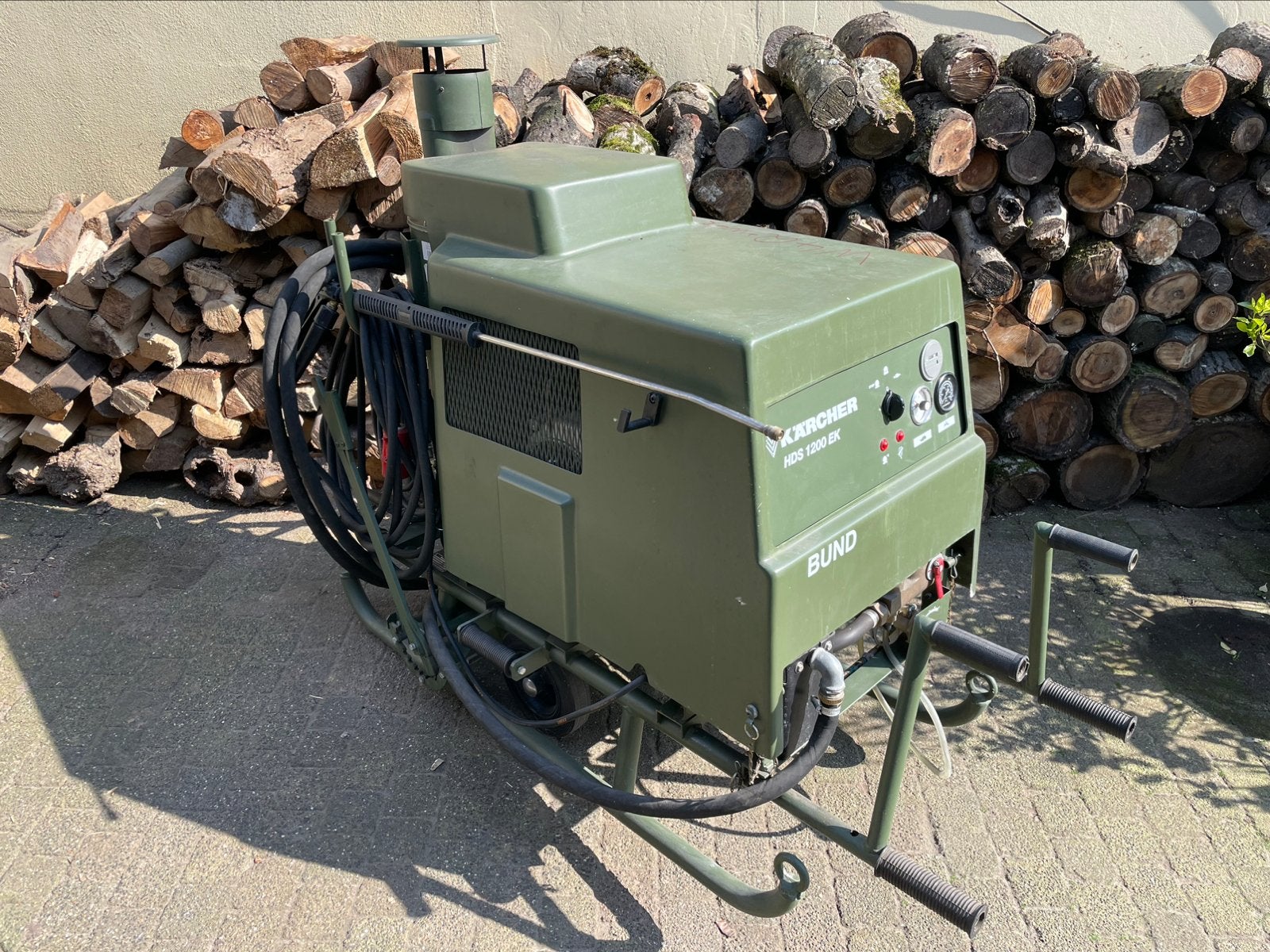 Kaercher HDS1200EK stoomgenerator warmwater hogedrukreiniger, Ophalen, Elektrisch