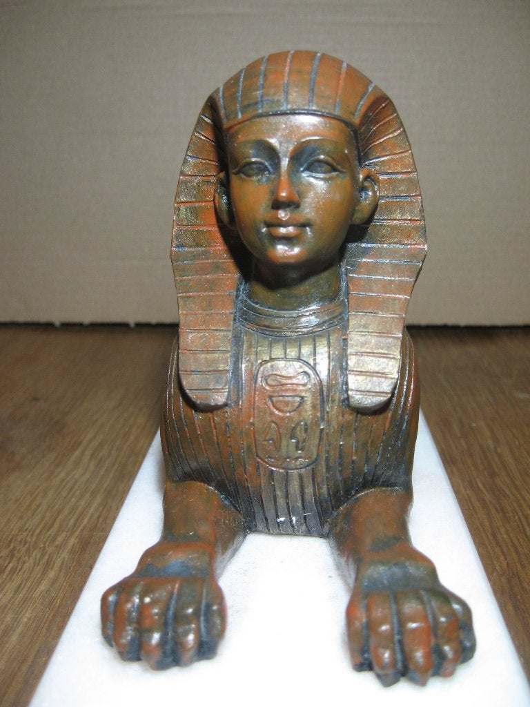 Sfinx beeld, 13 cm, Overige herkomsten, Beeld, Overige materialen