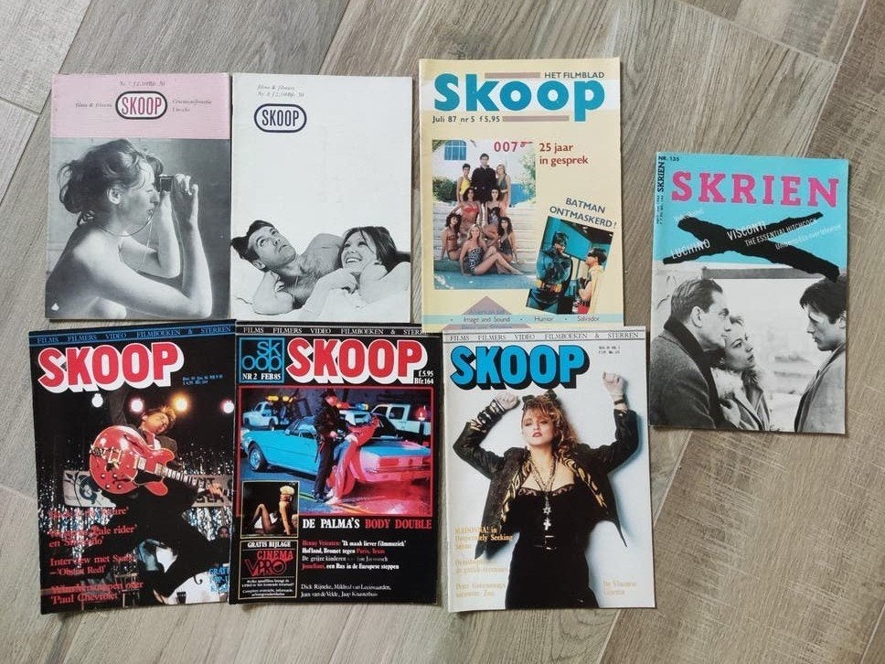 Skoop en Skrien Filmtijdschriften - Diverse Uitgaven, Ophalen of Verzenden, Gelezen, Diverse auteurs, Media