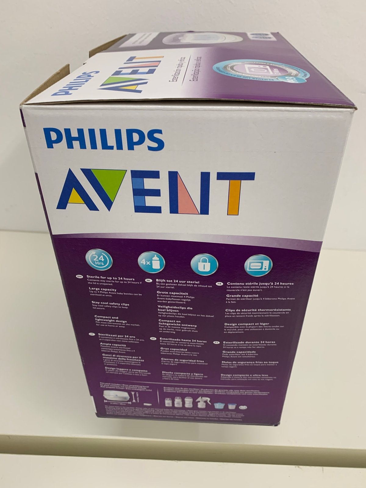 Philips Avent Magnetron Stoomsterilisator, Ophalen, Zo goed als nieuw