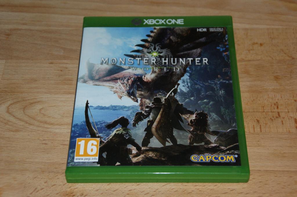 Monster Hunter World (xbox one), Spelcomputers en Games, Games | Xbox One, Gebruikt, Avontuur en Actie, 1 speler, Vanaf 16 jaar