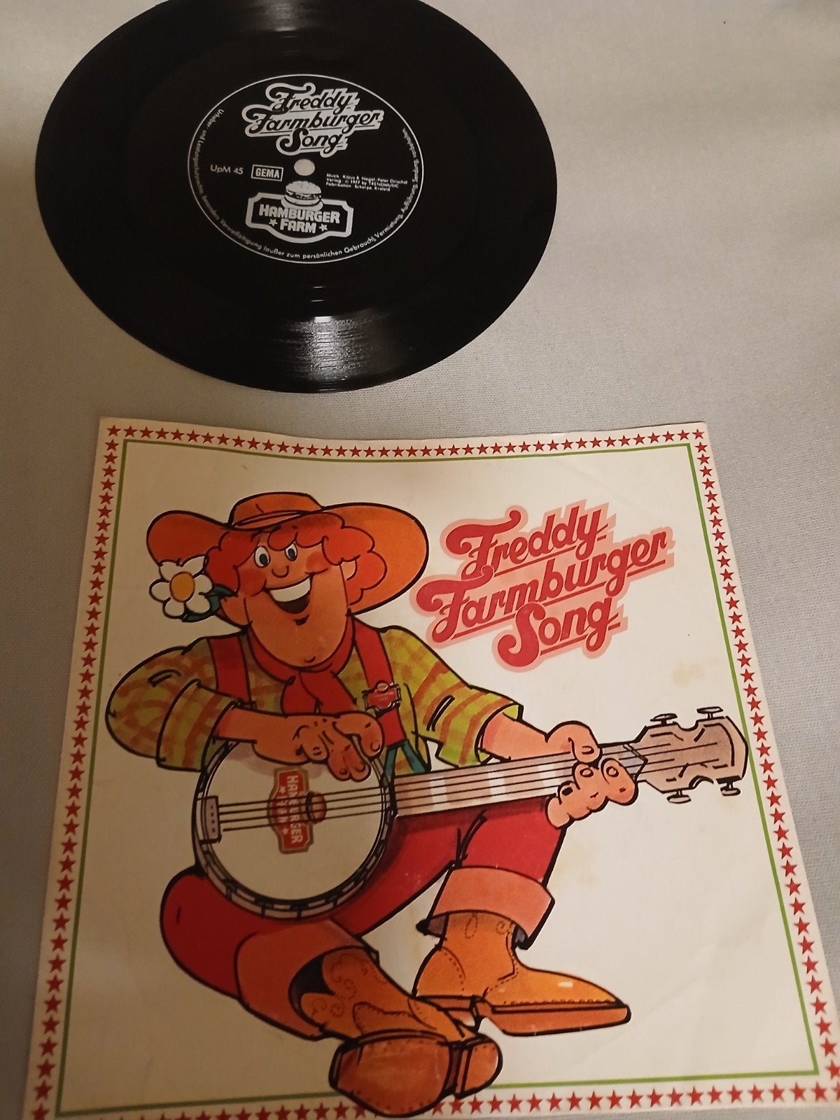 Freddy Farmburger Song - Hamburger Farm Single, Gebruikt, 7 inch, Single, Ophalen of Verzenden