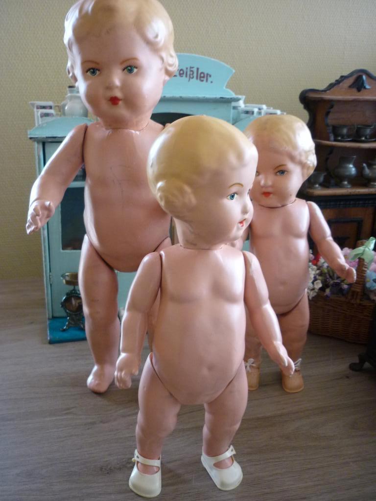 Lot Wildebras poppen van papier maché., Verzenden