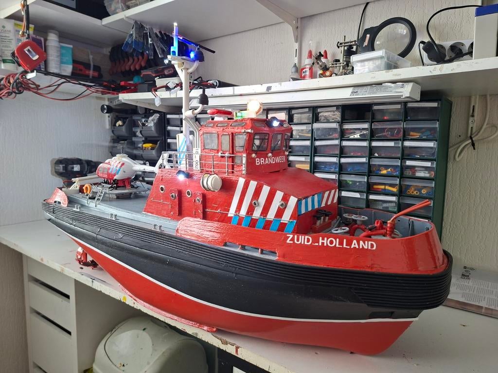 Te koop dordtse brandweerboot.., Ophalen of Verzenden