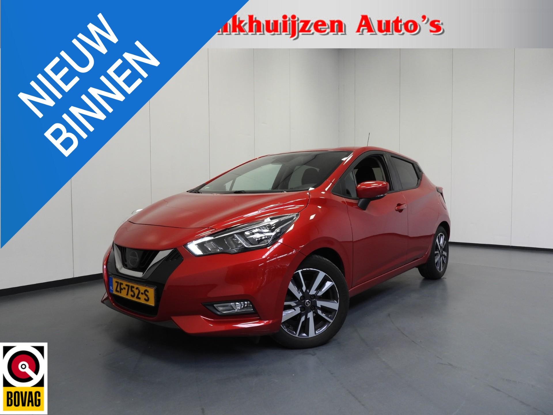 Nissan Micra 1.0 IG-T N-Connecta NAVI/CAMERA/CLIMA/PDC/16"LM, Auto's, Voorwielaandrijving, Euro 6, Automatische klimaatregeling