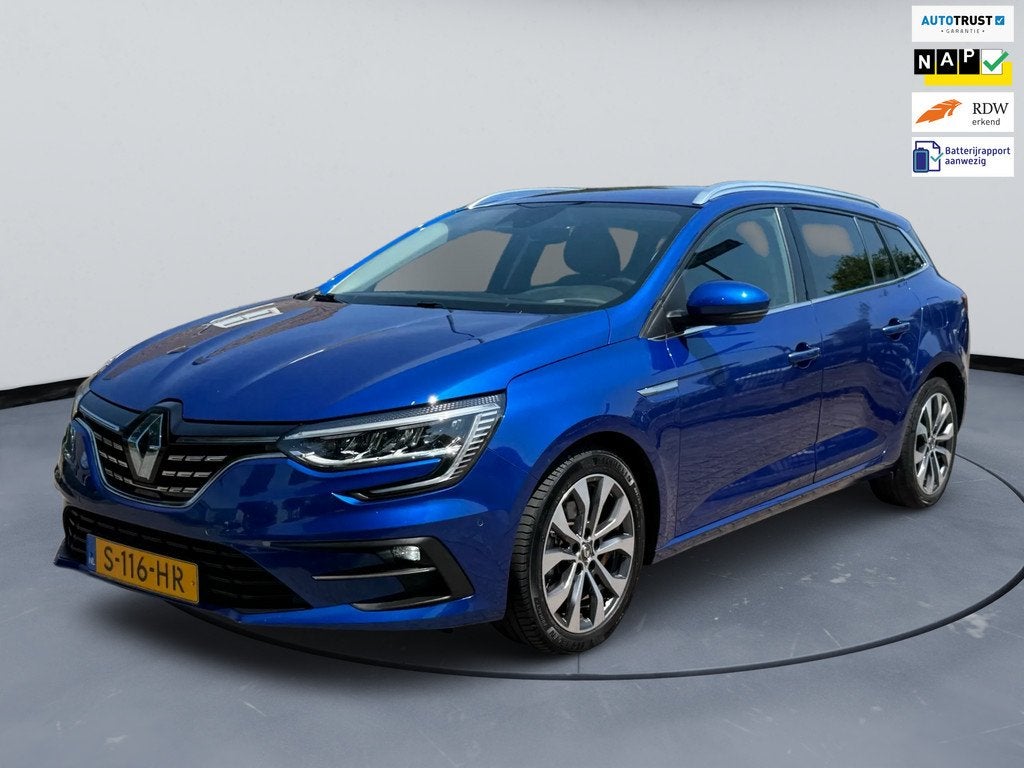 Renault Mégane Estate 1.6 E-Tech Plug-In Hybrid 160 Techno|, Auto's, Renault, Bedrijf, Te koop, Mégane, ABS, Achteruitrijcamera