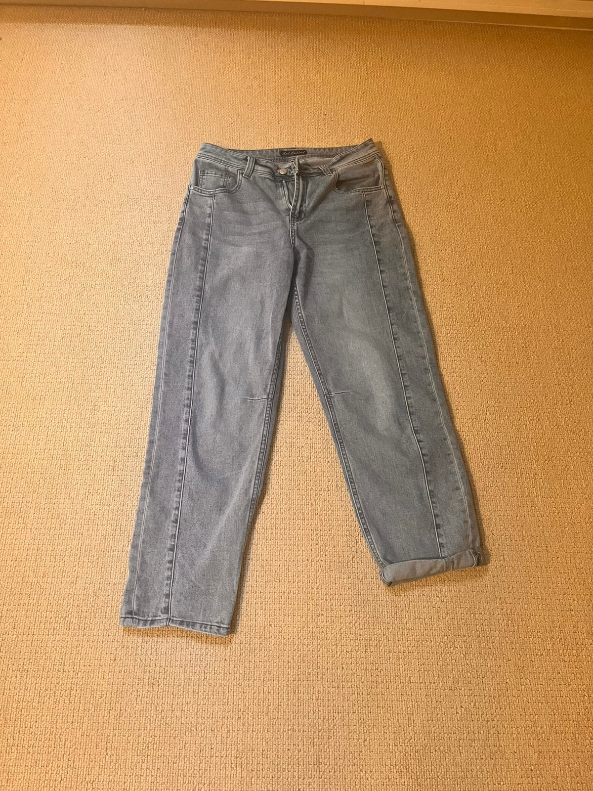 Red Button jeans barrel maat 38, Ophalen, Zo goed als nieuw, Blauw, W30 - W32 (confectie 38/40)