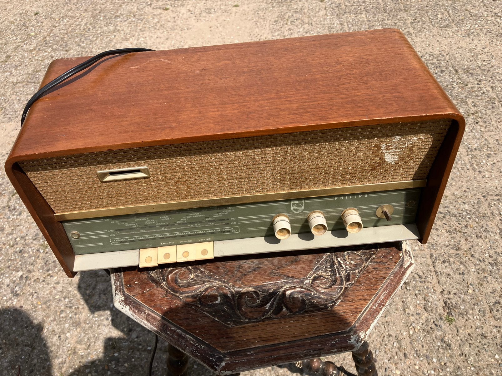 Radio oud, Antiek en Kunst, Ophalen of Verzenden