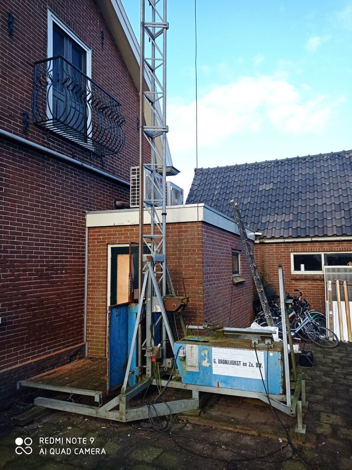 Gebruikte Bouwlift, Ophalen, Gebruikt, Bouwlift