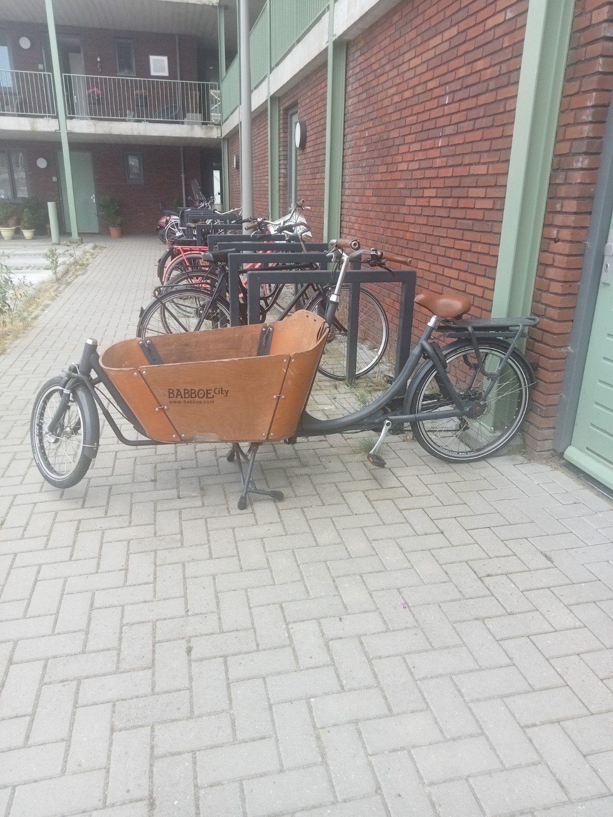 Babboe City bakfiets - Versnellingen werken prima, Ophalen, Gebruikt, 4 kinderen of meer