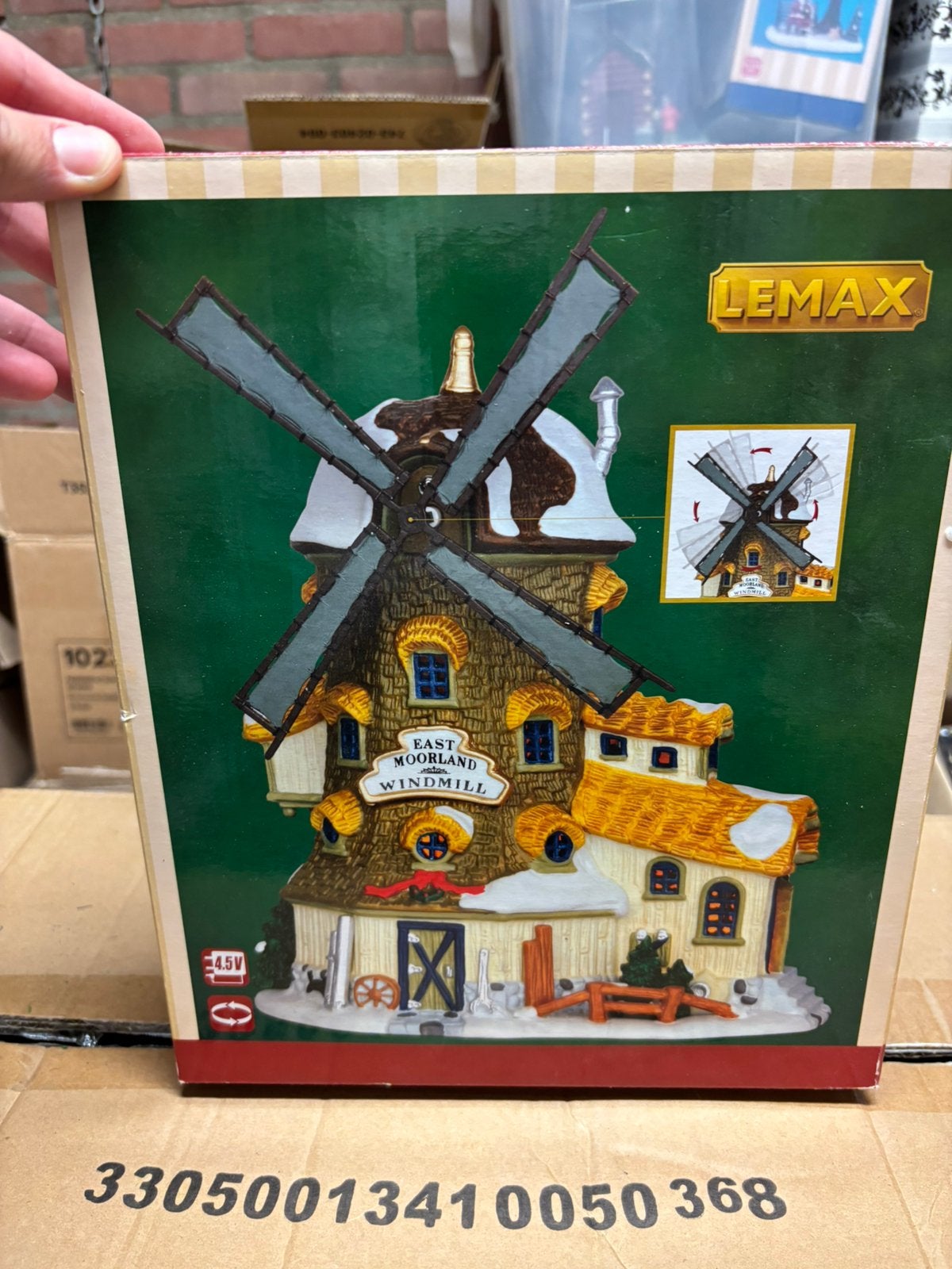 Lemax east moorland windmill, Ophalen of Verzenden, Zo goed als nieuw