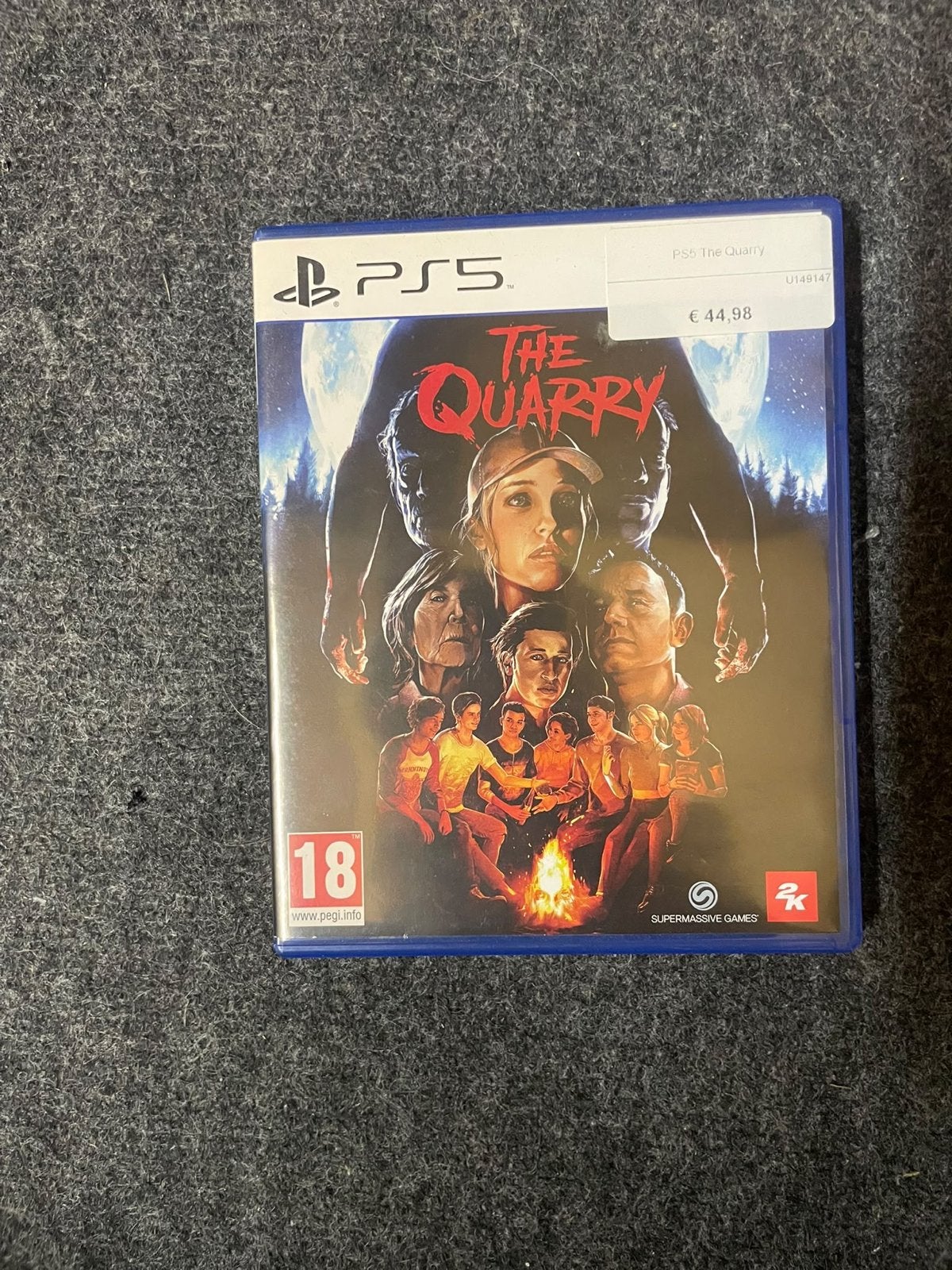 The Quarry PS5 - Spannende horror game, Vanaf 18 jaar, 1 speler, Zo goed als nieuw, Ophalen