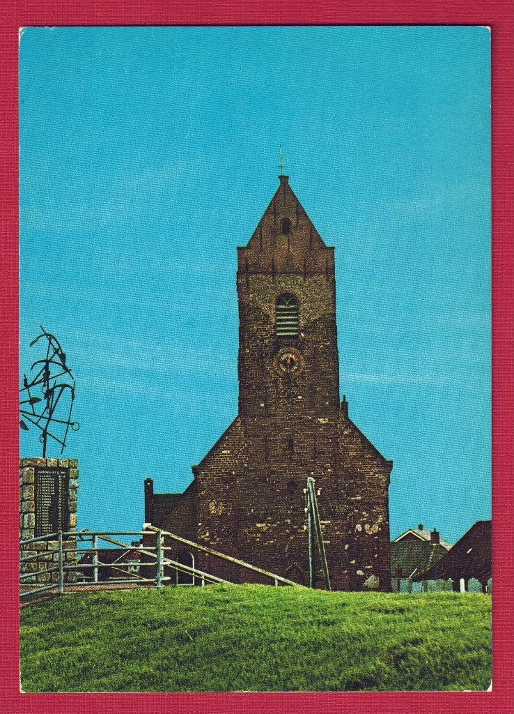 Wierum (Frl.) - Ned. Herv. Kerk - 1960 - Ong., Ophalen of Verzenden, 1960 tot 1980, Ongelopen, Friesland