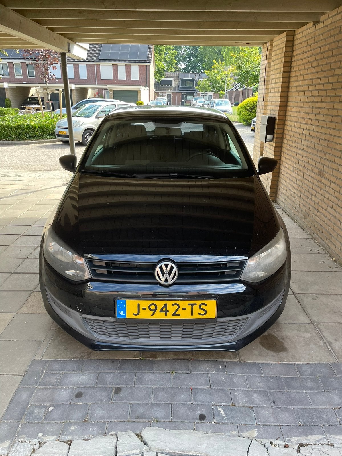 Volkswagen Polo 1.2 6V 44KW  2010 Zwart, Ophalen, Gebruikt, Volkswagen