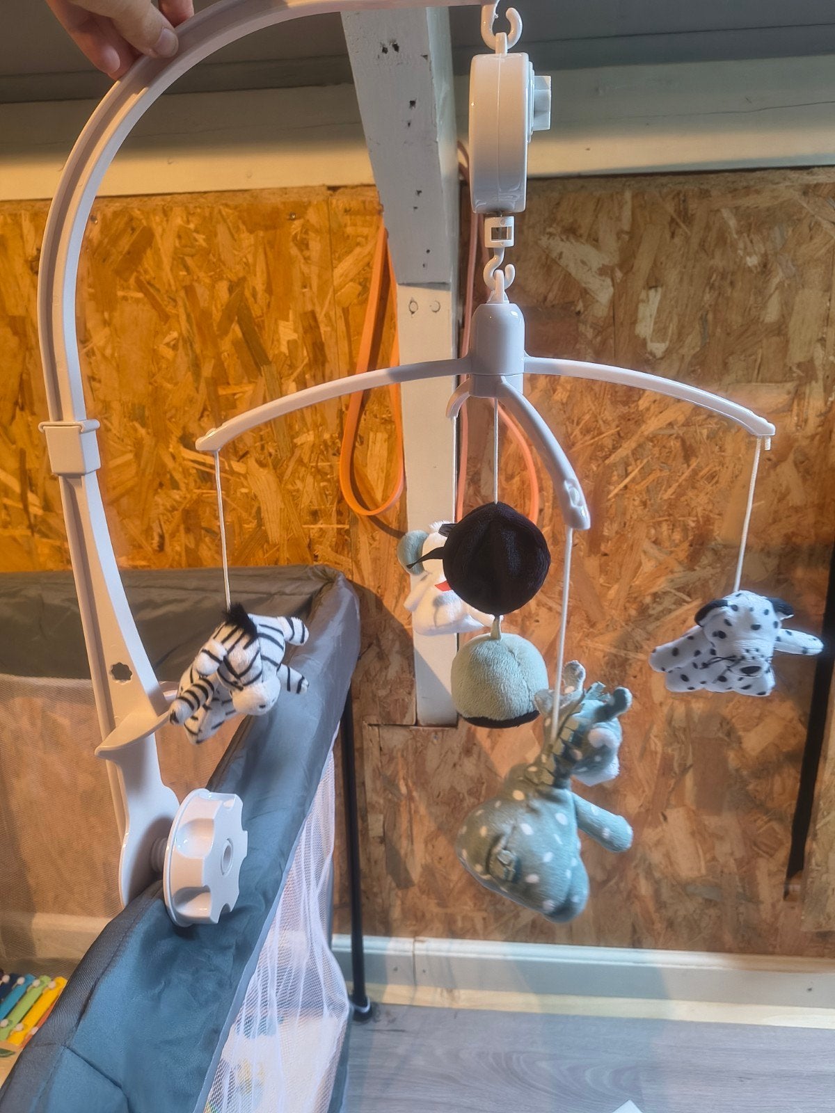 Baby Mobiel met Zachte Knuffels, Ophalen of Verzenden, Gebruikt, Mobiel