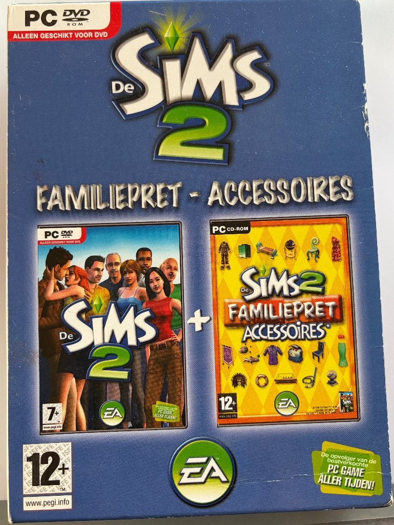 Computerspel, SIMS 2, Spelcomputers en Games, Games | Pc, Gebruikt, 1 speler, Ophalen of Verzenden, Vanaf 12 jaar