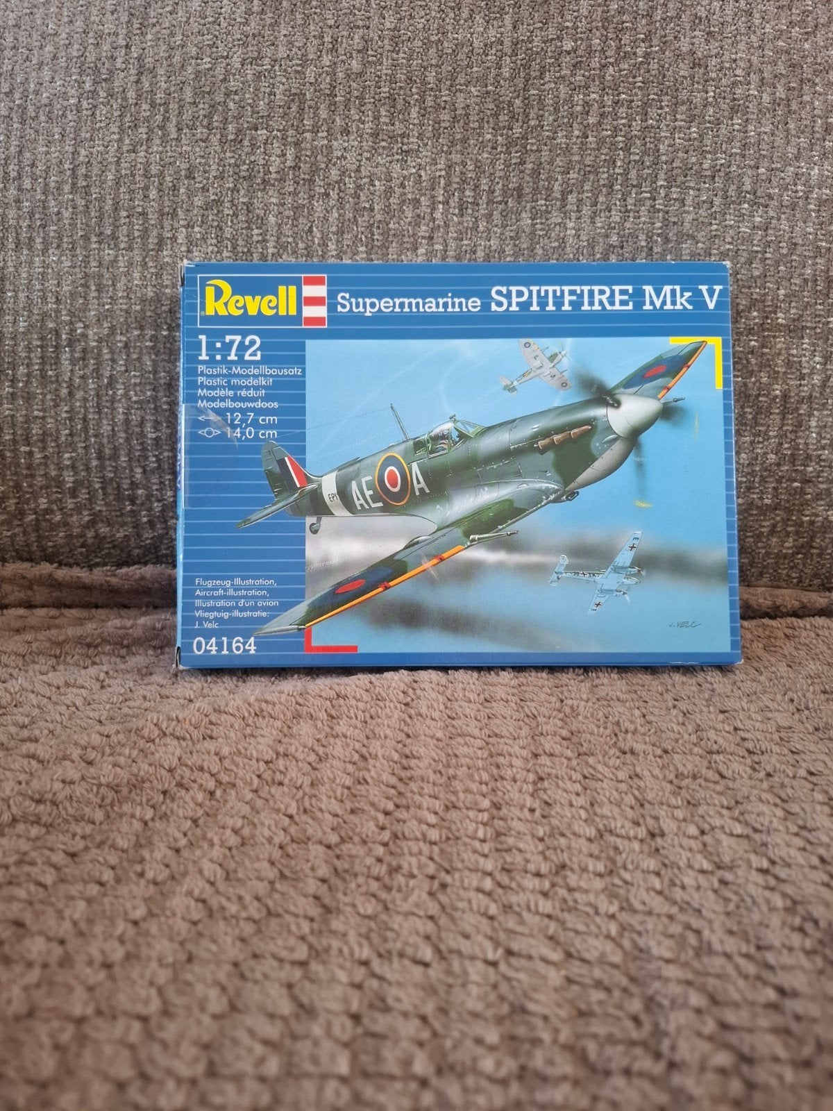 Revell Supermarine Spitfire Mk V 1:72 Modelbouwdoos, 1:72 tot 1:144, Revell, Nieuw, Ophalen of Verzenden