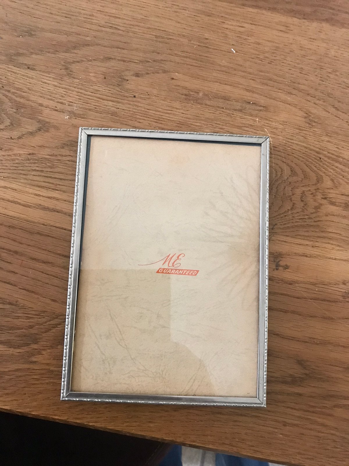 Brocante , oud fotolijstje 13 x 18  cm , oude lijst, Ophalen of Verzenden