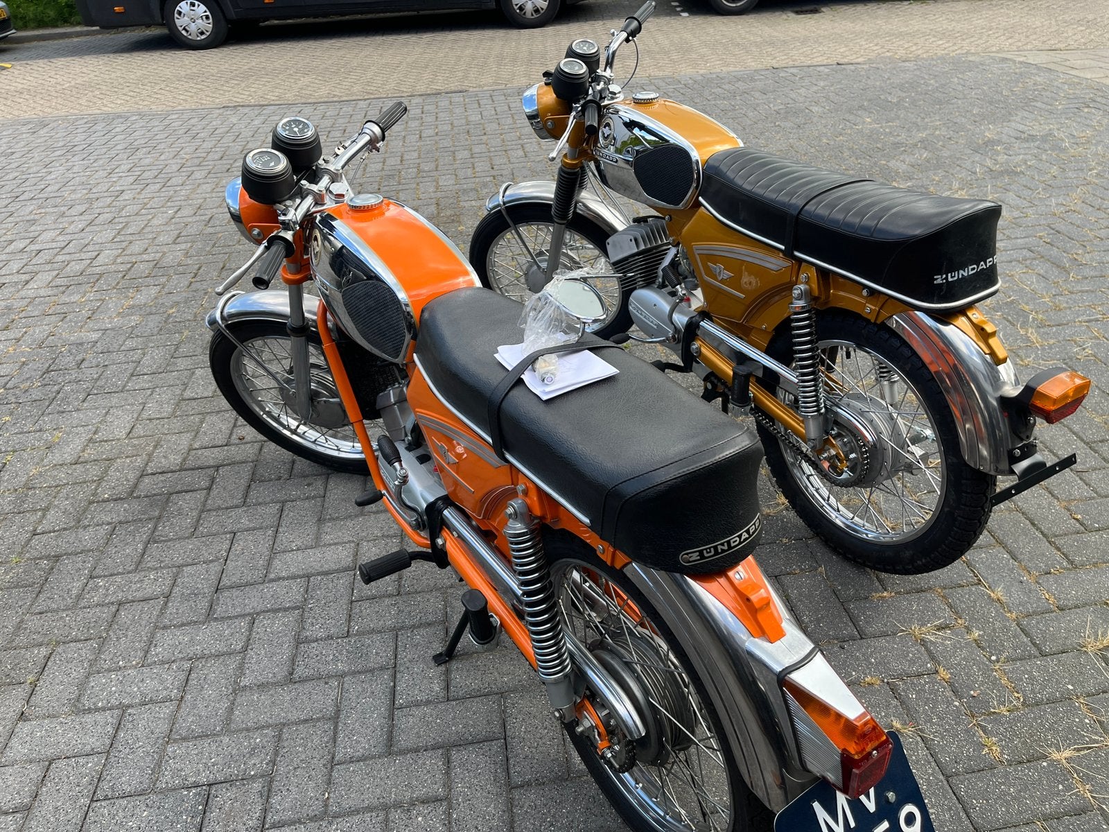 517-50-lo en 517-51-lb, Fietsen en Brommers, Brommers | Zundapp, Ophalen, KS50, Zo goed als nieuw, 50 cc