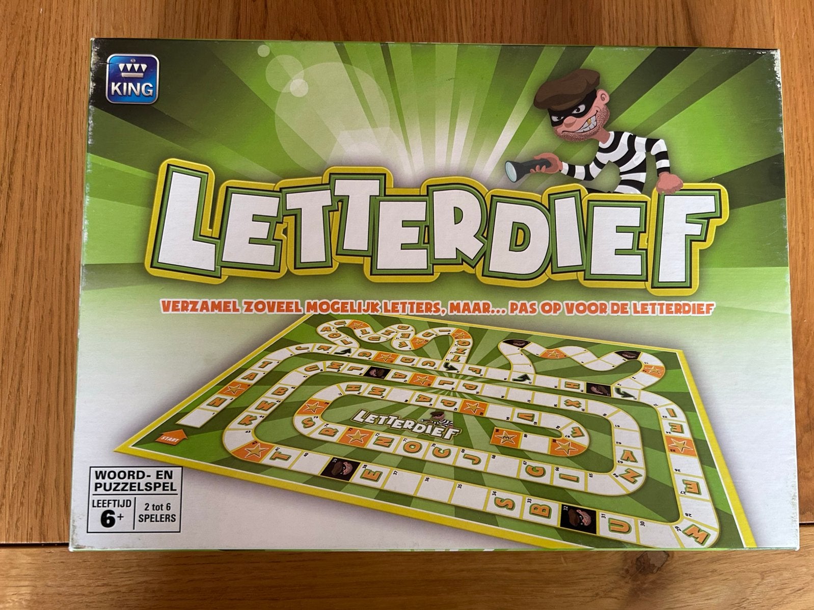 Letterdief bordspel, Vijf spelers of meer, Ophalen of Verzenden, Gebruikt