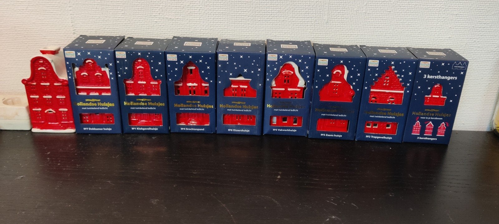 Postcode kerst huisjes complete set, Diversen, Kerst, Ophalen of Verzenden