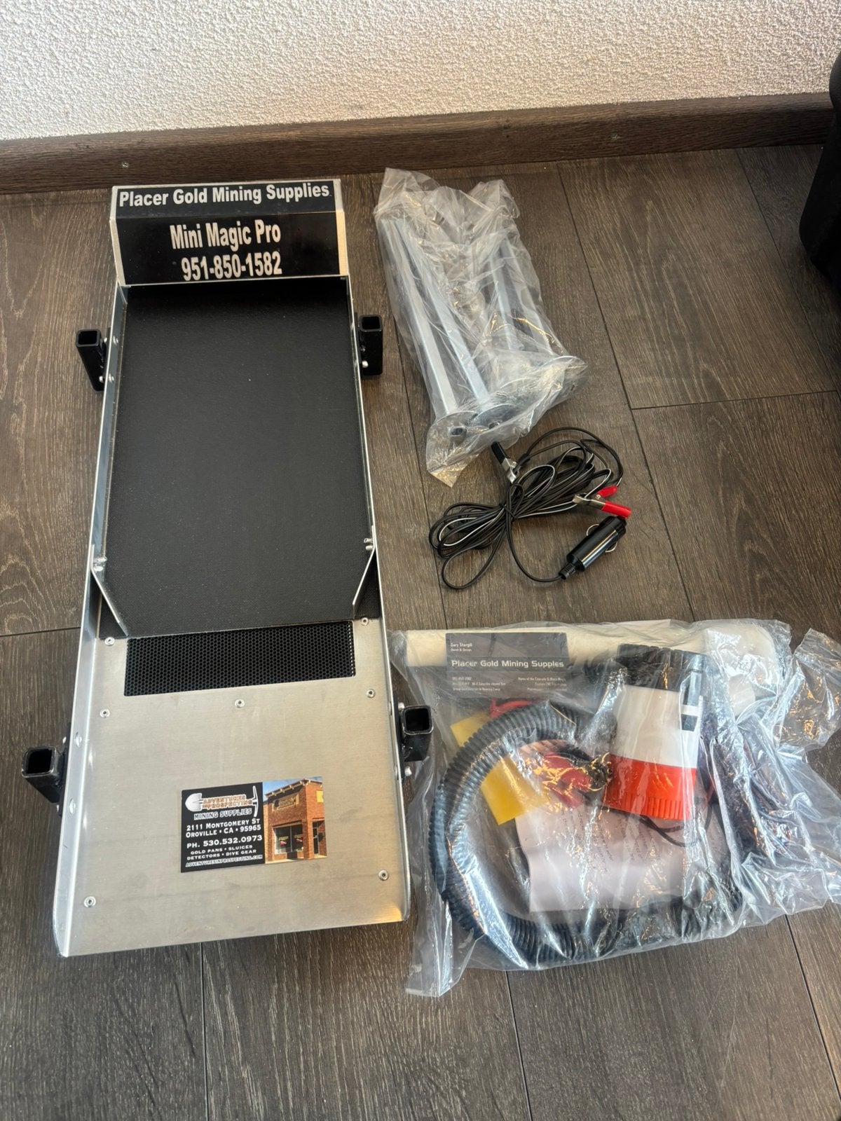 Placer Gold Mining Mini Magic Pro goudwasinstallatie, Ophalen of Verzenden, Zo goed als nieuw